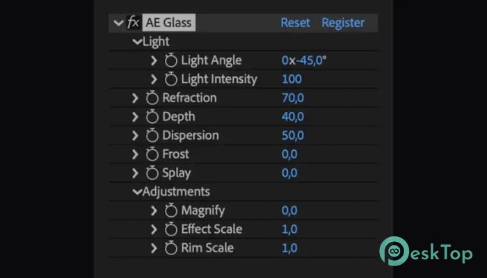 Download Aescripts AE Glass 1.0 Free Full Activated