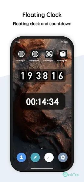 Floating Clock and Countdown 3.0.4 APK MOD Tam Ücretsiz İndir
