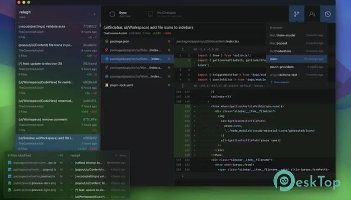 تحميل برنامج RelaGit  0.16.11 برابط مباشر