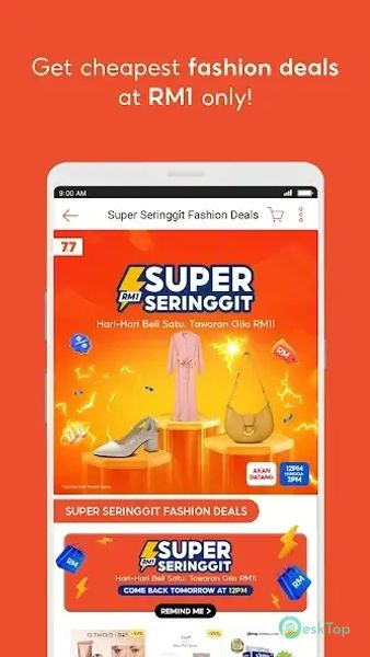 Shopee 7.7 Mega Fashion 3.29.18 APK MOD フル無料ダウンロード