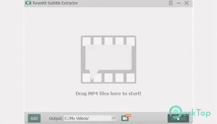 TunesKit Subtitle Extractor 1.0 Tam Sürüm Aktif Edilmiş Ücretsiz İndir