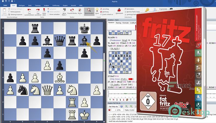 ChessBase 15 Search for Tactics 