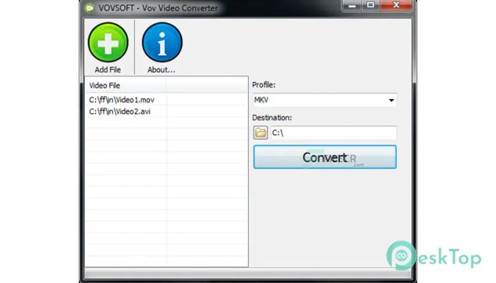 Download VovSoft VoV Video Converter 2.5 Free Full Activated