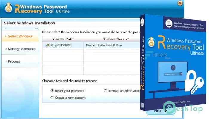  تحميل برنامج Windows Password Recovery Tool Ultimate 7.1.2.3 برابط مباشر