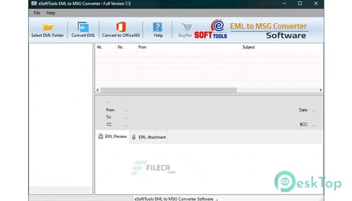 Télécharger eSoftTools EML to MSG Converter  7.5 Gratuitement Activé Complètement