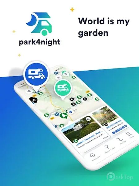 park4night - Motorhome camper 7.0.80 APK MOD Полная бесплатная загрузка