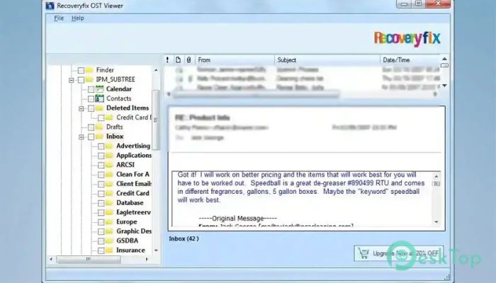 Download Recoveryfix OST Viewer 1.0 Free Full Activated