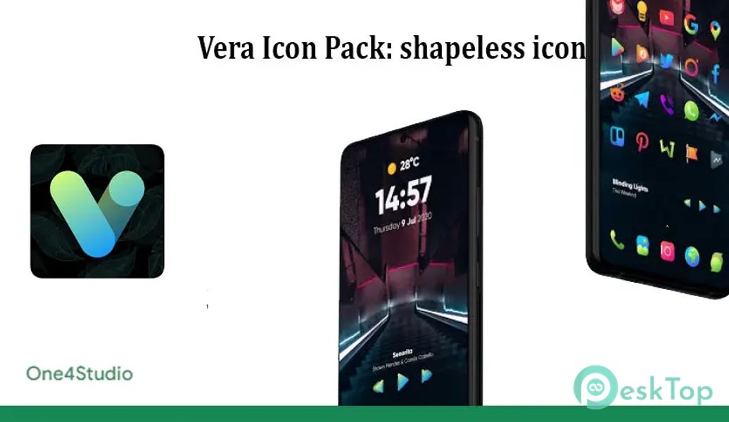 Vera Icon Pack: shapeless icon 6.3.6 APK MOD تحميل مجاني كامل