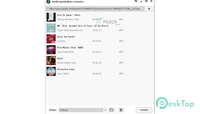  تحميل برنامج AudKit Spotify Music Converter 2.0.0.90 برابط مباشر