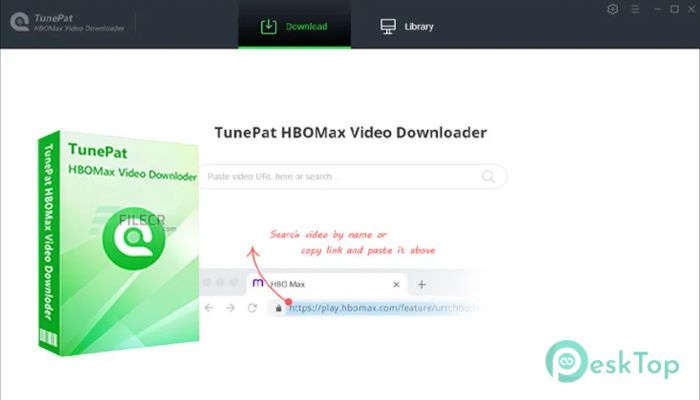  تحميل برنامج TunePat HBOMax Video Downloader  1.0.4 برابط مباشر