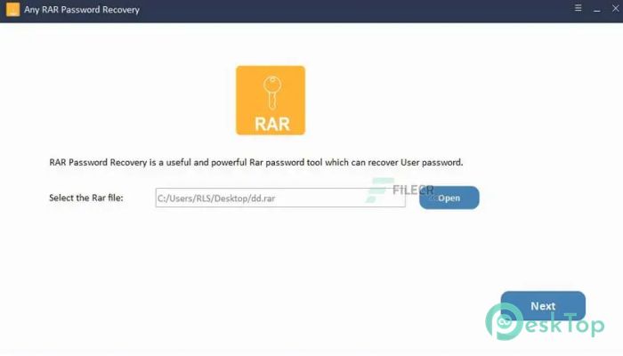  تحميل برنامج Any RAR Password Recovery  11.8.0.0 برابط مباشر