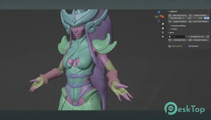 Blender Market - JiggleGen  1.0 Tam Sürüm Aktif Edilmiş Ücretsiz İndir