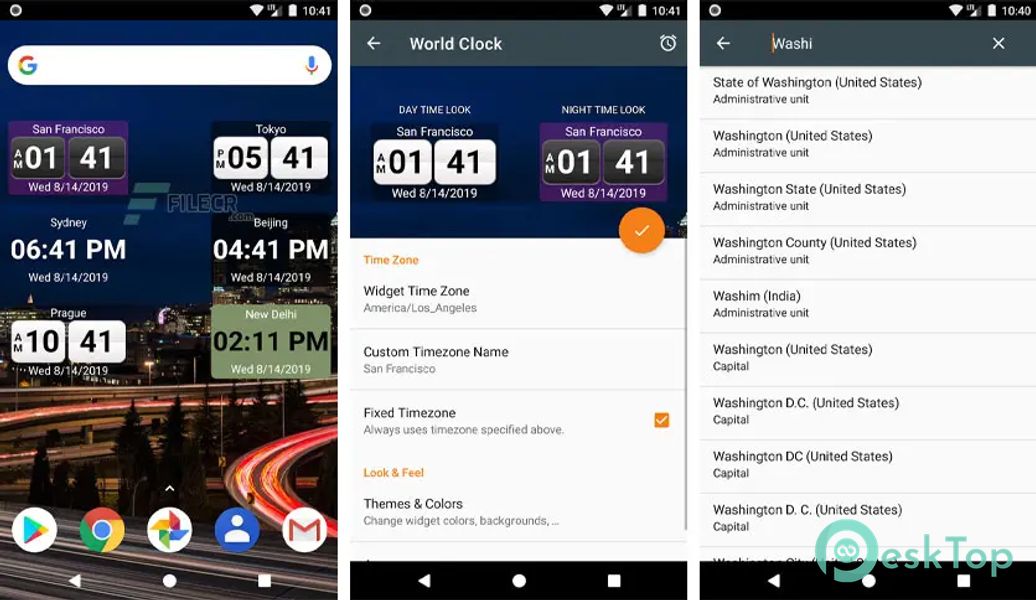 World Clock Widget Pro 4.9.8 APK MOD 完整免费下载