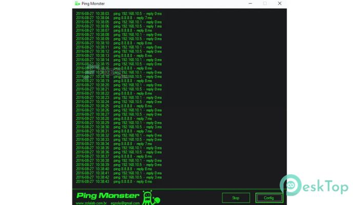  تحميل برنامج Ping Monster 1.9 برابط مباشر