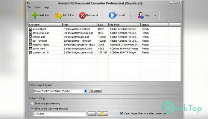  تحميل برنامج Aostsoft All Document Converter Professional 4.0.2 برابط مباشر