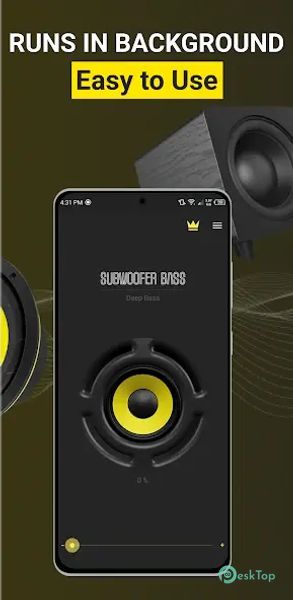 Subwoofer Bass - Bass Booster 3.5.8 APK MOD Полная бесплатная загрузка