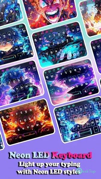 Anime Cool Keyboard –Fonts Art