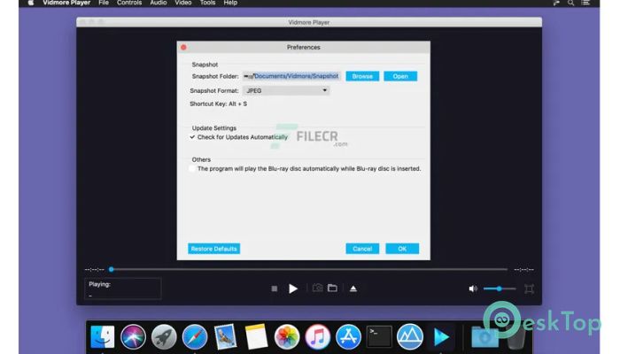 Vidmore Player 1.0.50 Mac İçin Ücretsiz İndir