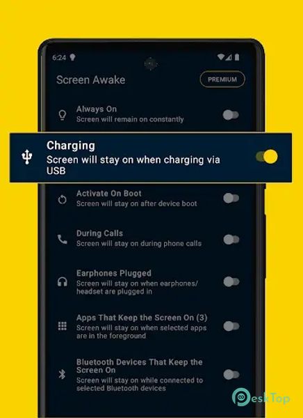 Screen Awake - Keep It On 1.1.2 APK MOD Полная бесплатная загрузка