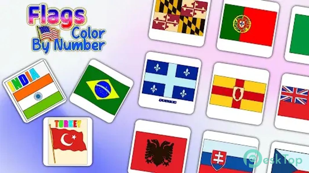 Télécharger Flags Paint By Number Book Art 2.9 APK MOD Gratuitement et Complet