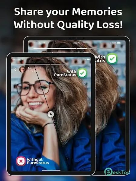 PureStatus: ByeBye Blur Status 2025.1 APK MOD تحميل مجاني كامل