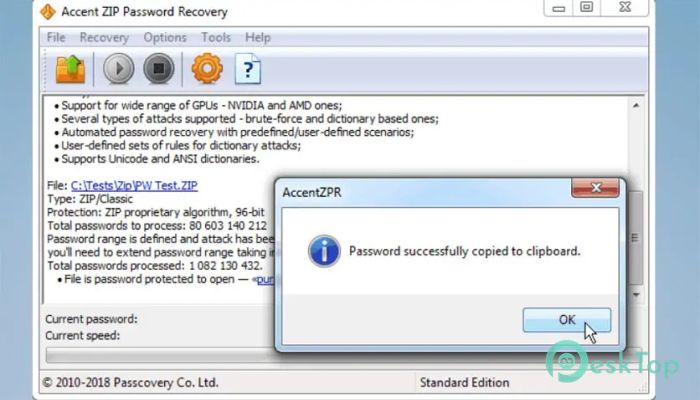Descargar Accent ZIP Password Recovery 1.0 Completo Activado Gratis
