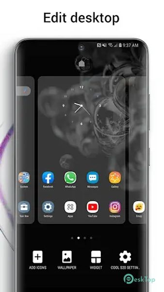Cool S20 Launcher Galaxy OneUI