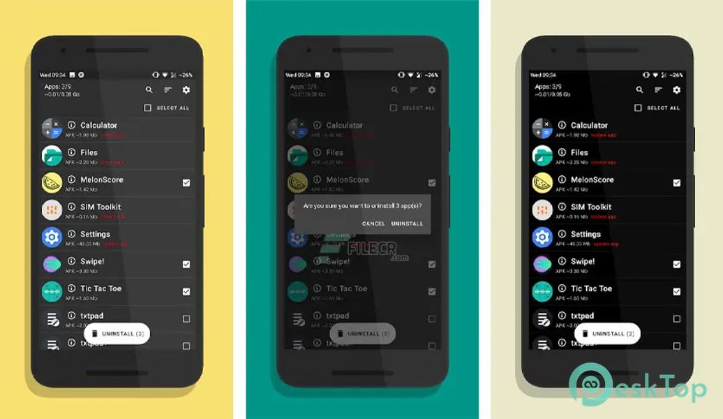 UnApp – Batch Uninstall Multiple Apps, Uninstaller