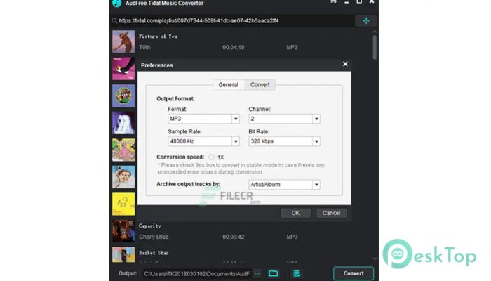 Download AudFree Tidal Music Converter 2.11.0.150 Free Full Activated
