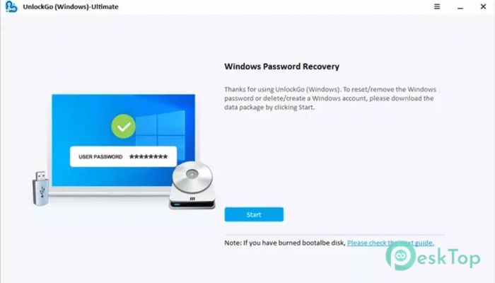 Скачать iToolab UnlockGo - Windows Password Recovery 1.0.0 полная версия активирована бесплатно