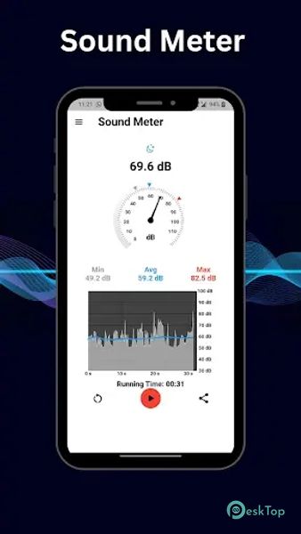 Télécharger Sound Meter PRO0 1.2.3 APK MOD Gratuitement et Complet