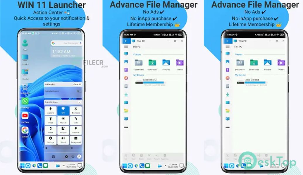 Computer Win 11 Launcher Plus v10.11 APK MOD मुफ्त पूर्ण डाउनलोड