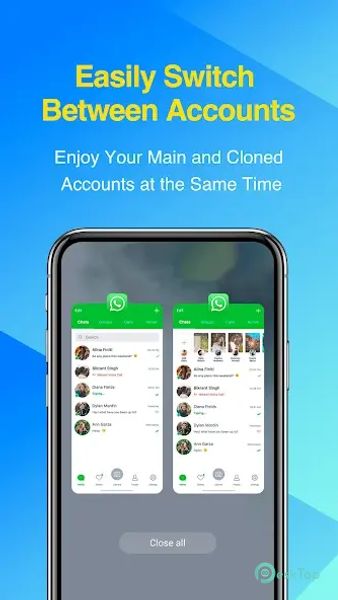 2Accounts - Dual Apps Space 4.3.4 APK MOD Полная бесплатная загрузка