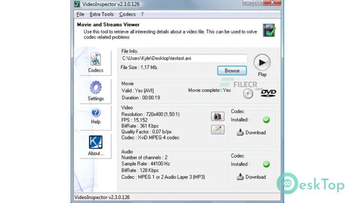Download VideoInspector  2.15.9.153 Free Full Activated