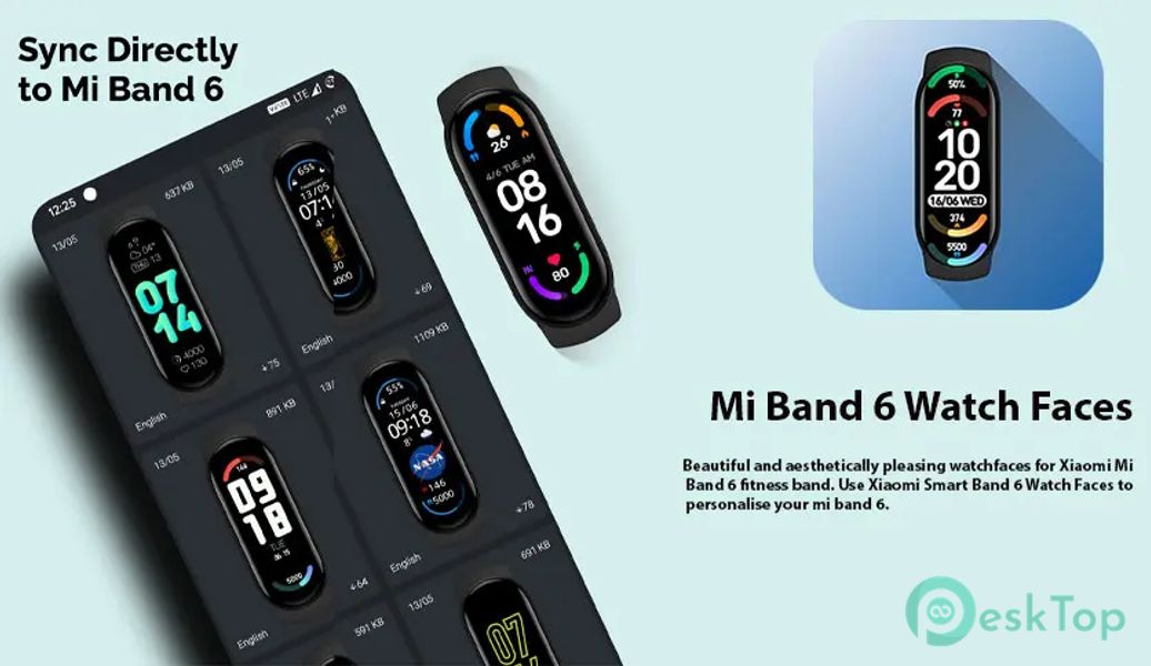 Mi Band 6 Watch Faces v1.2.7 APK MOD Descarga gratuita completa