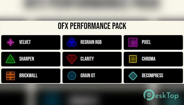 Filmworkz DVO OFX Performance Pack 1.5 Tam Sürüm Aktif Edilmiş Ücretsiz İndir