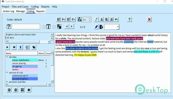 Download QualCoder 3.5 Free Full Activated