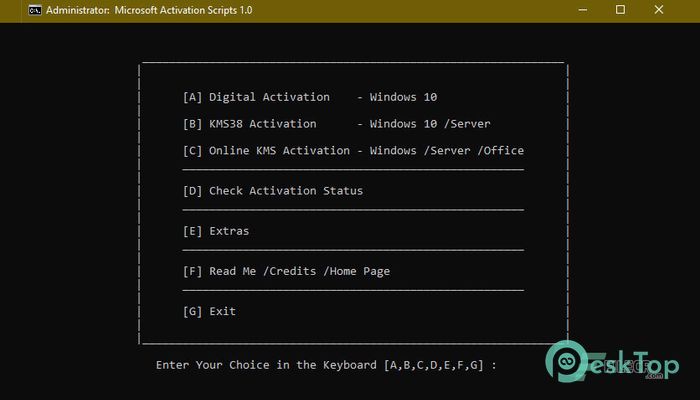  تحميل برنامج Microsoft Activation Scripts 2.5 برابط مباشر