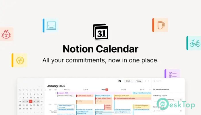 Notion Calendar 1.0.0 完全アクティベート版を無料でダウンロード