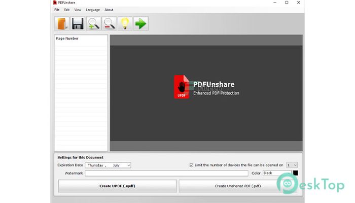 Скачать PDF Unsharer Pro 1.5.1.4 полная версия активирована бесплатно