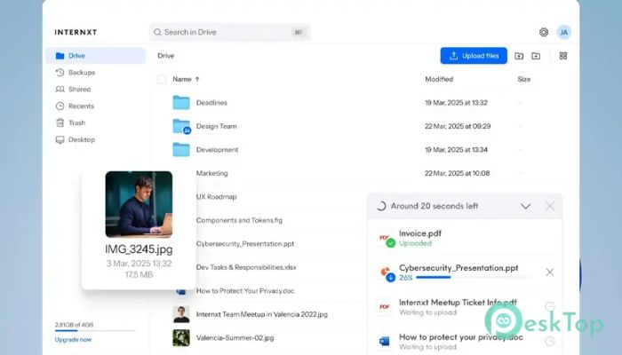 Download Internxt Drive 2.5.5 Free Full Activated