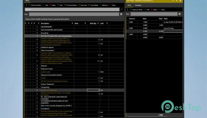 Скачать Metre2 BOQ  2.0.9 полная версия активирована бесплатно