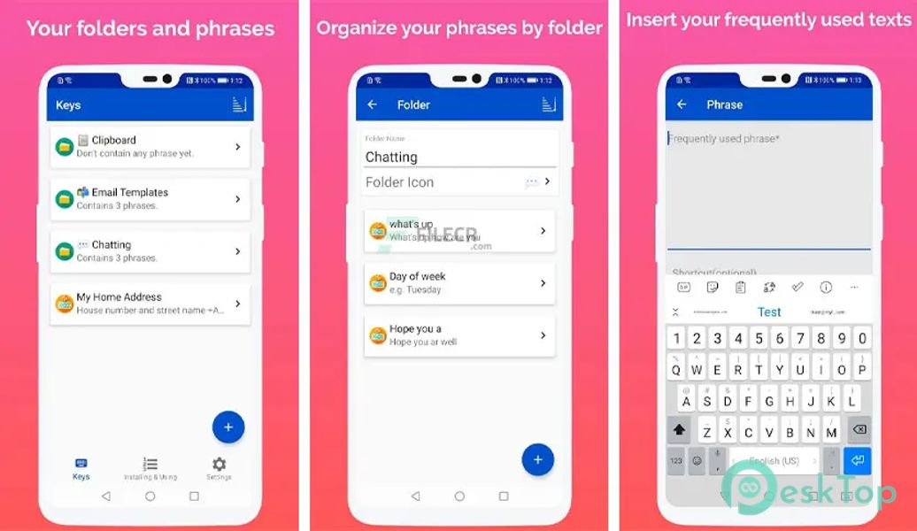 LazyBoard – Phrase Keyboard v2 APK MOD Tam Ücretsiz İndir
