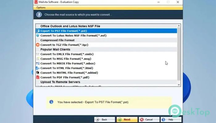 Скачать Mailvita Converter for EML 1.0 полная версия активирована бесплатно