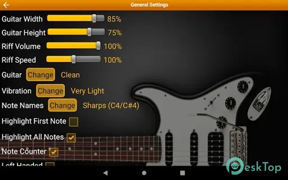 Guitar Riff Pro Build 218 APK MOD フル無料ダウンロード