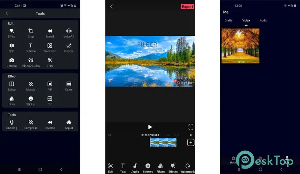 Free Video Editor from Gilisoft v1.0.5.6 APK MOD Unlocked (Full) Free Download