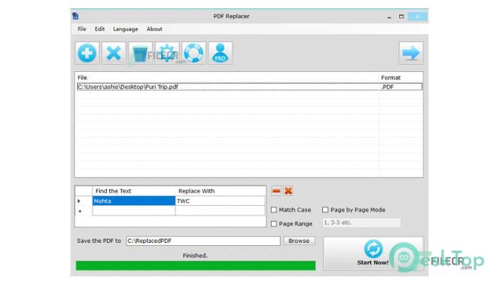 Descargar PDF Replacer Pro 1.8.7 Completo Activado Gratis