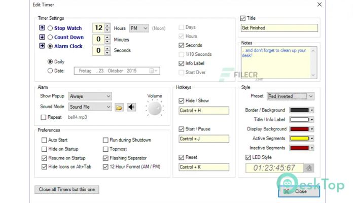 Télécharger Programming Jumbo Timer 3.3.0 Gratuitement Activé Complètement