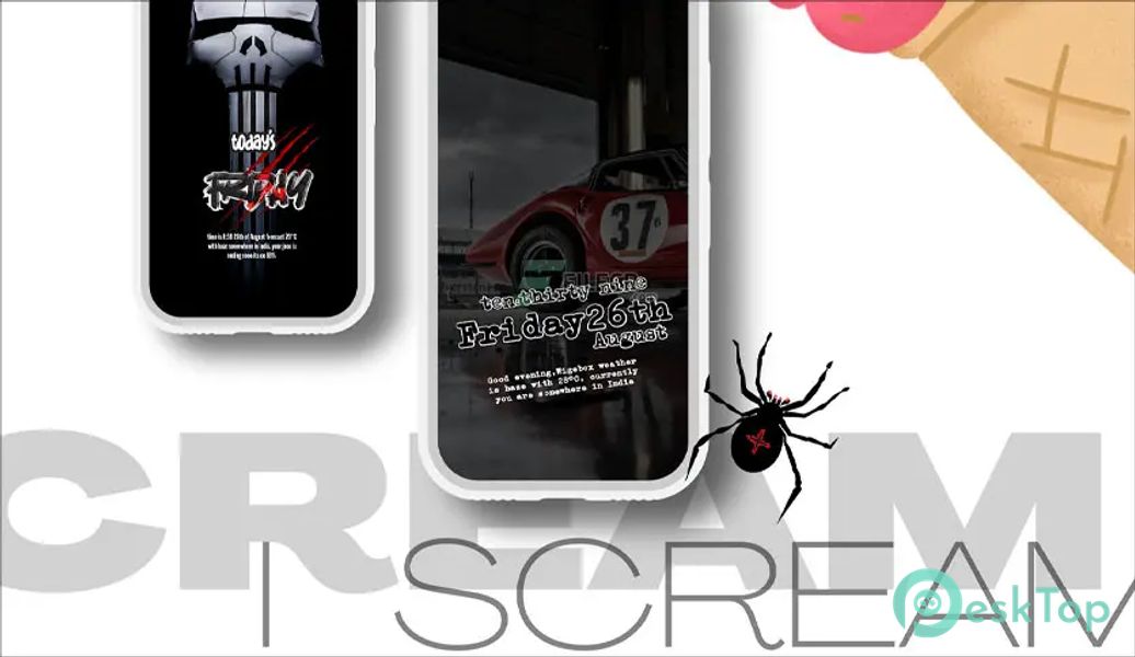 I scream kwgt 2.0.7 APK MOD 完整免费下载