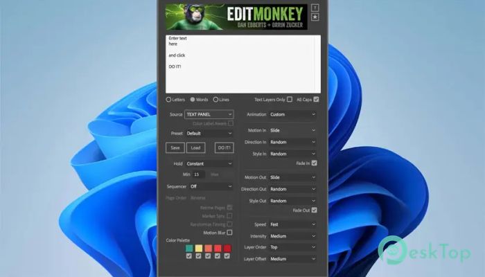 تحميل برنامج Aescripts - EditMonkey  1.06 برابط مباشر